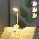 Luminária de Clipe Sem Fio Recarregável – Luz LED Portátil para Leitura, Estudo e Cabeceira