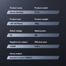 Purificador de ar para casa gerador de ozônio com uv + aromaterapia íon negativo