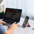 Suporte de Mesa Ajustável para Celular e Tablet Conforto, Estabilidade e Mãos Livres