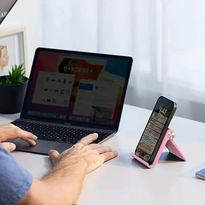 Suporte de Mesa Ajustável para Celular e Tablet Conforto, Estabilidade e Mãos Livres