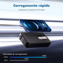 Power Bank 10000mAh 22.5W Carregador Rápido com Cabo Display Digital 3 Portas Ty