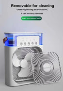 Climatizador e Umidificador Portátil 3 em 1 USB