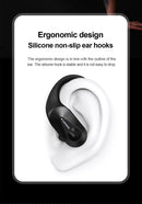 Lenovo-Fones de Ouvido Esportivos Sem Fio com Microfone, Controle de Botão, Disp