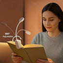 Luminária de Clipe Sem Fio Recarregável – Luz LED Portátil para Leitura, Estudo e Cabeceira