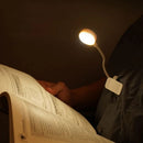 Luminária de Clipe Sem Fio Recarregável – Luz LED Portátil para Leitura, Estudo e Cabeceira