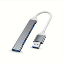 Transforme 1 única entrada USB-C em 4 portas de alta velocidade e conecte pendrives, mouses, teclados e HDs no seu notebook ou celular sem travar nada.